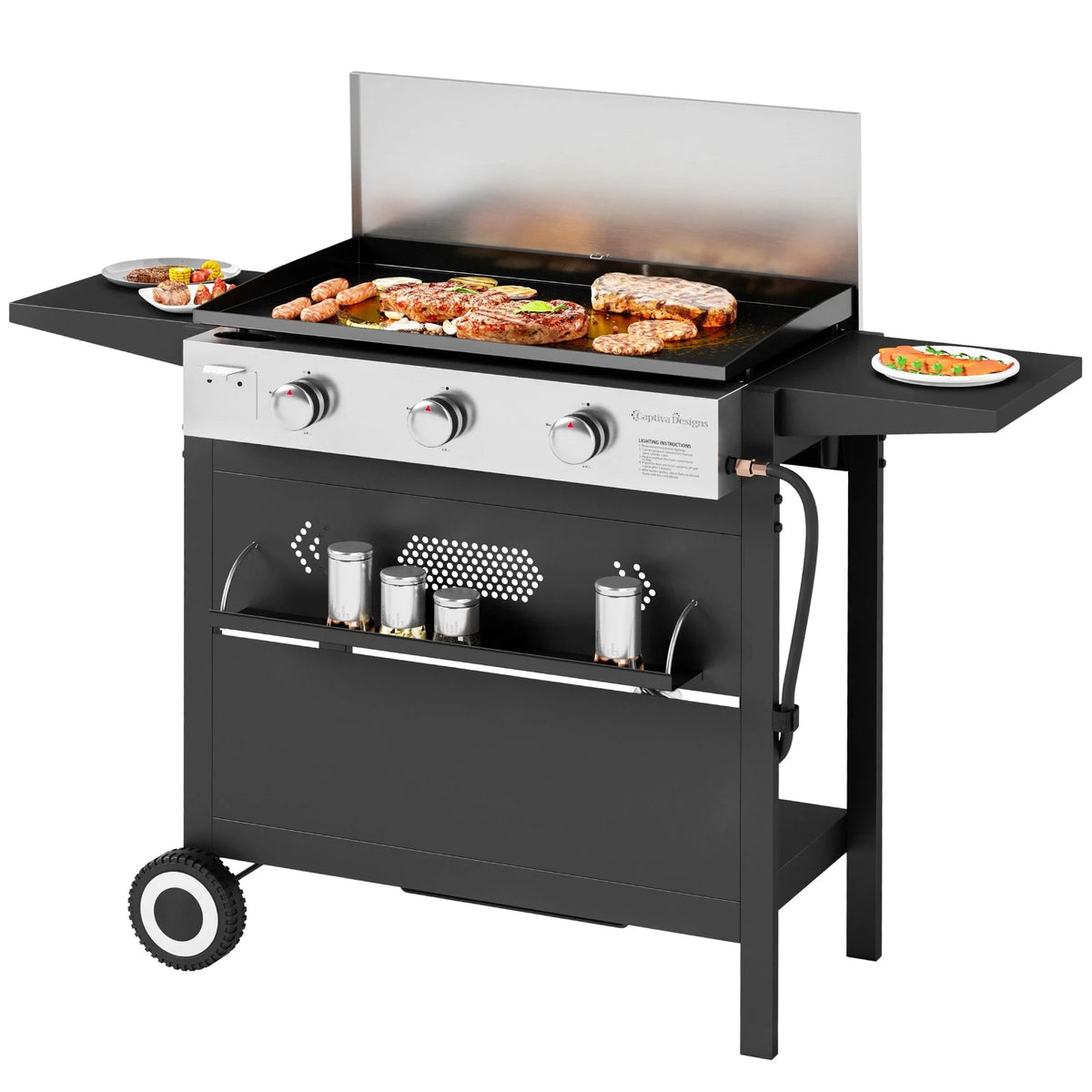 3-Burner Propane Gas Griddle G1447
