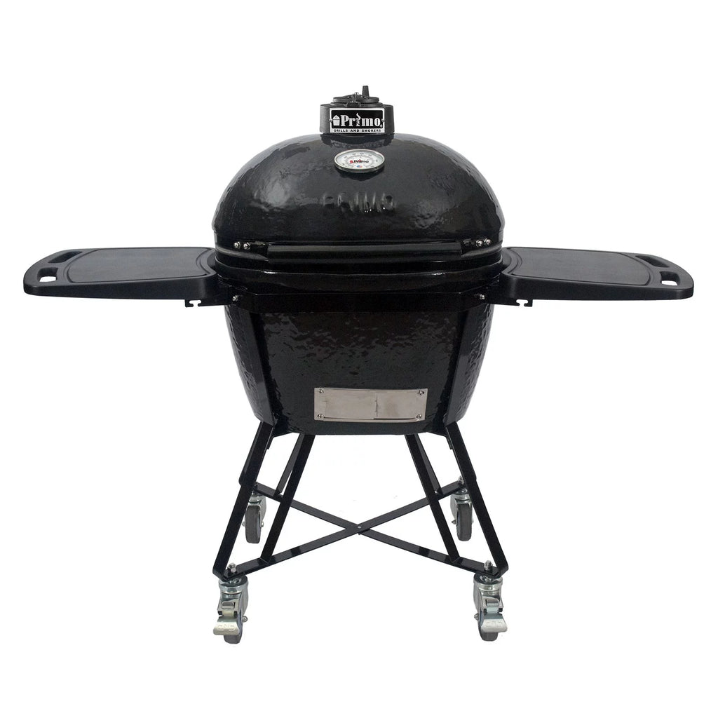 Oval Ceramic Charcoal Kamado Grill J2407