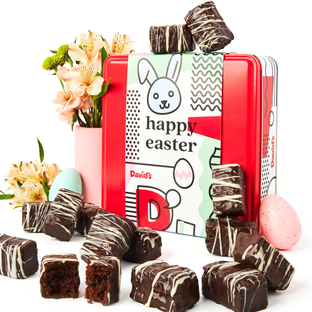 Dark Chocolate Glazed Mini Brownie Bites 16 Pcs O225953