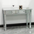 Mirrored Console Table with 2 Drawers D8161