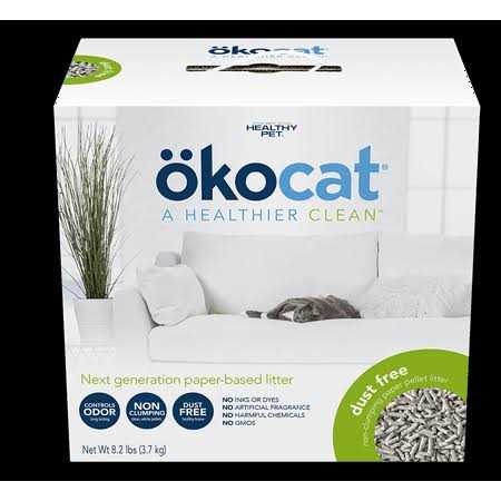 Natural Dust-Free Paper Cat Litter T635