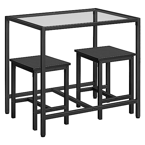 3-Piece Industrial Dining Table Set A8530