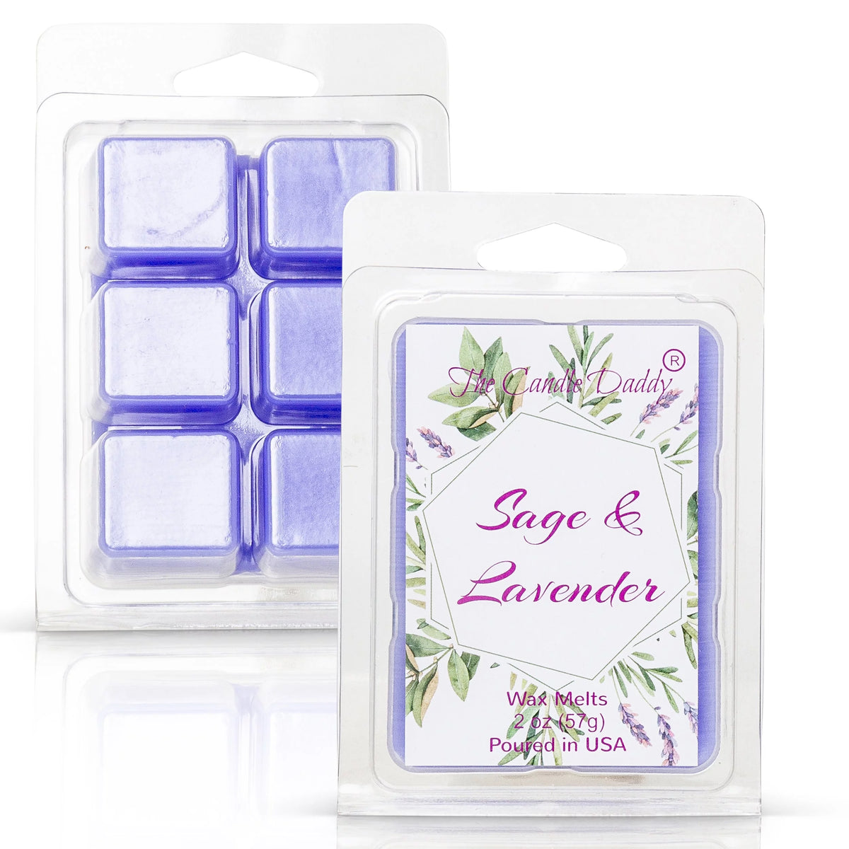 Sage and Lavender Scented Wax Melts 5 Pack 10 Ounces G6735