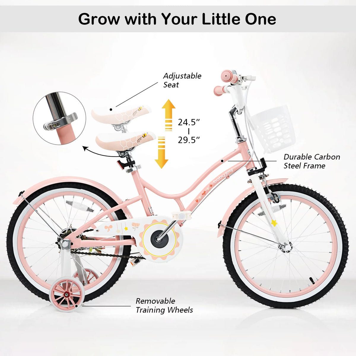 Kids Bike with Training Wheels X124