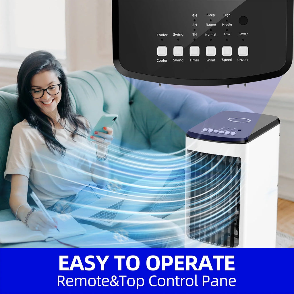 Portable Evaporative Air Cooler 3 Speeds O4583