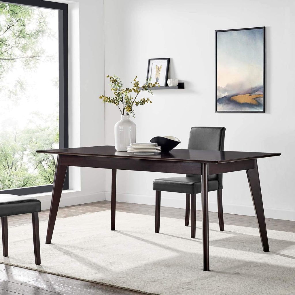 69 Rectangle Cappuccino Dining Table H503