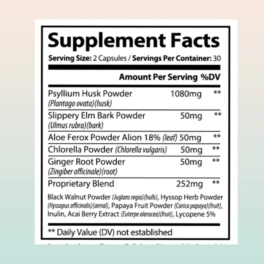Psyllium Husk Capsules 2-Pack Q876