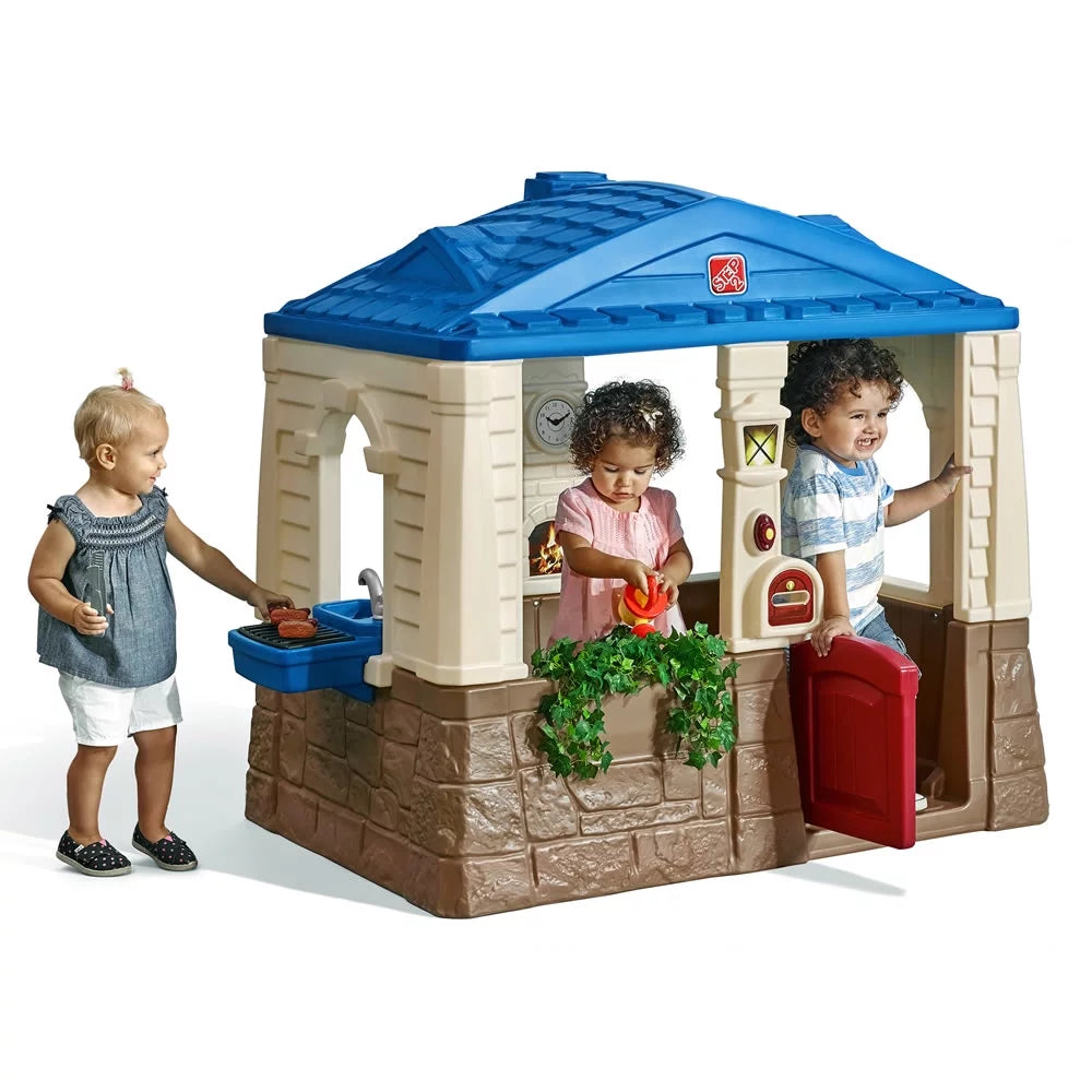 Brown Plastic Kids Playhouse M53902
