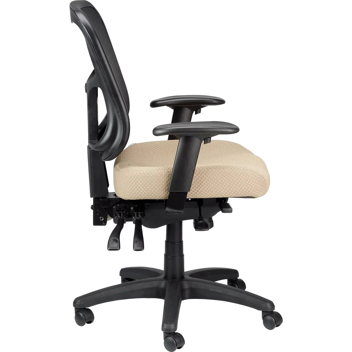 Ergonomic Mesh Mid-Back Task Chair Beige U530801