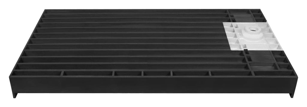Single Threshold Shower Base with Drain W185935