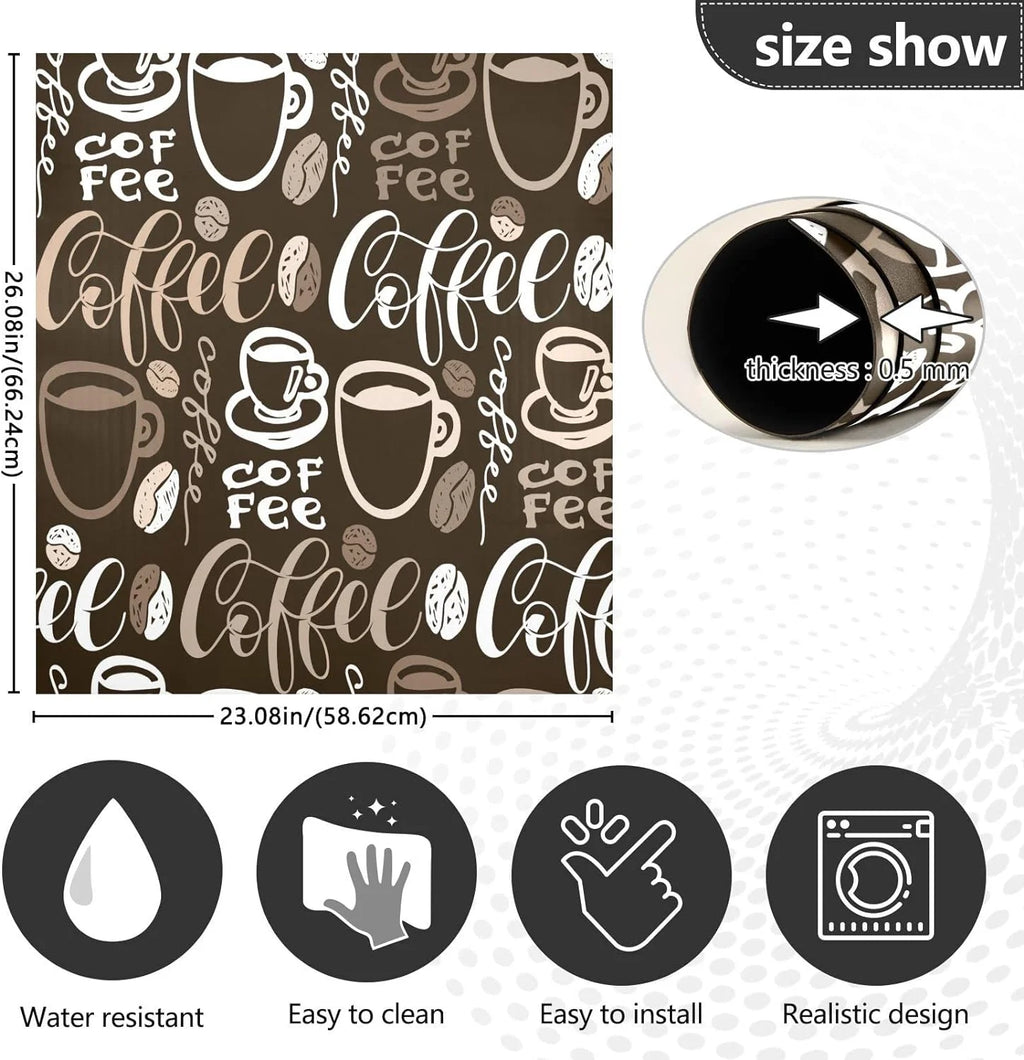 Coffee Cup Dishwasher Magnet Cover 23" x 26" C96703