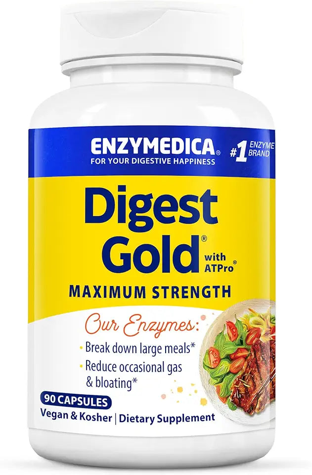 90 Capsules Digestive Enzyme Q54596