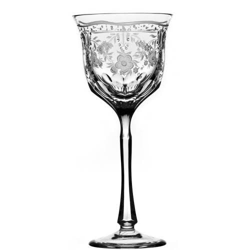 Yellow/Green Wine Glass L4976