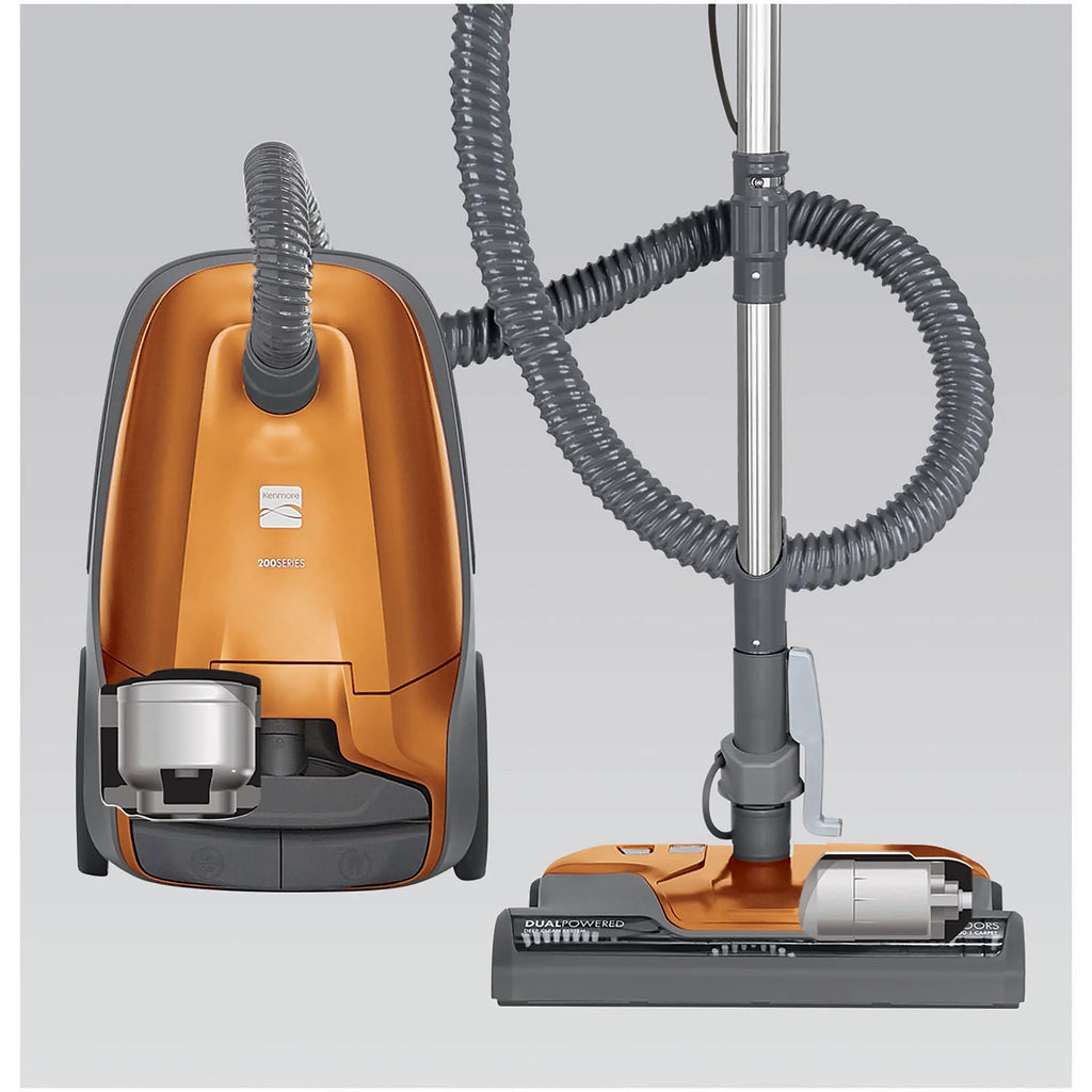 Red Bagged Canister Vacuum Cleaner N337