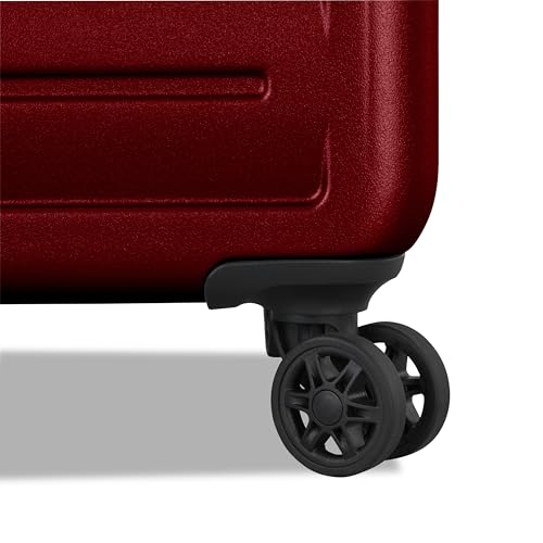 Hardshell Luggage Set 2 Piece Set 20/28" Spinner Wheels Expandable Black E53323