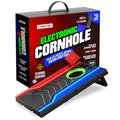 Electronic Cornhole Board Set with Auto Scoring and 8 Bean Bags I7597