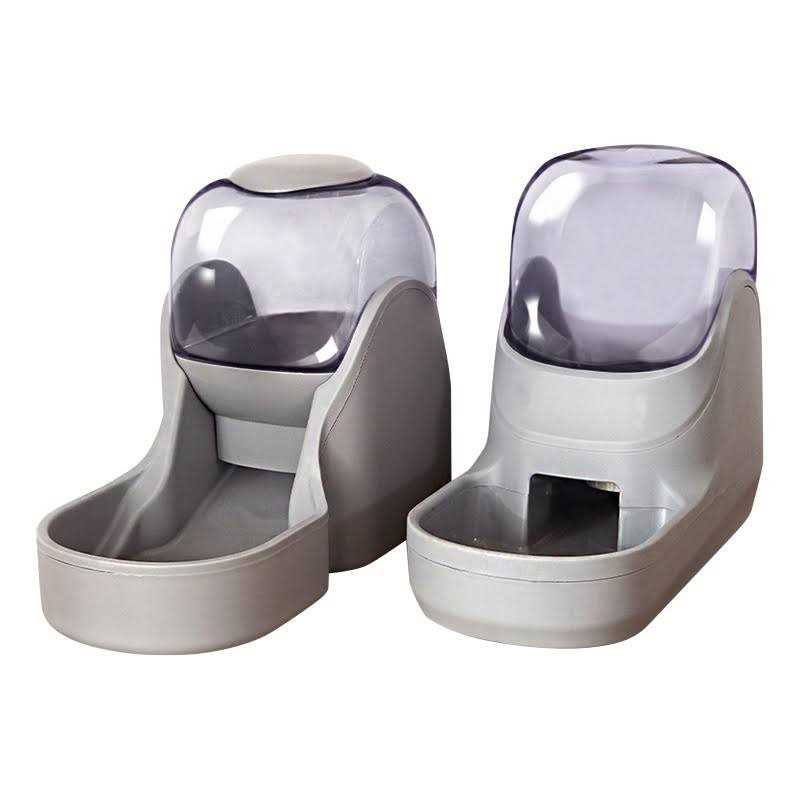 Automatic Dog & Cat Waterer & Feeder Bundle Set S963094