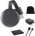 Streaming Device with HDMI Cable, Microfiber Cloth and Travel Carrying Pouch S404