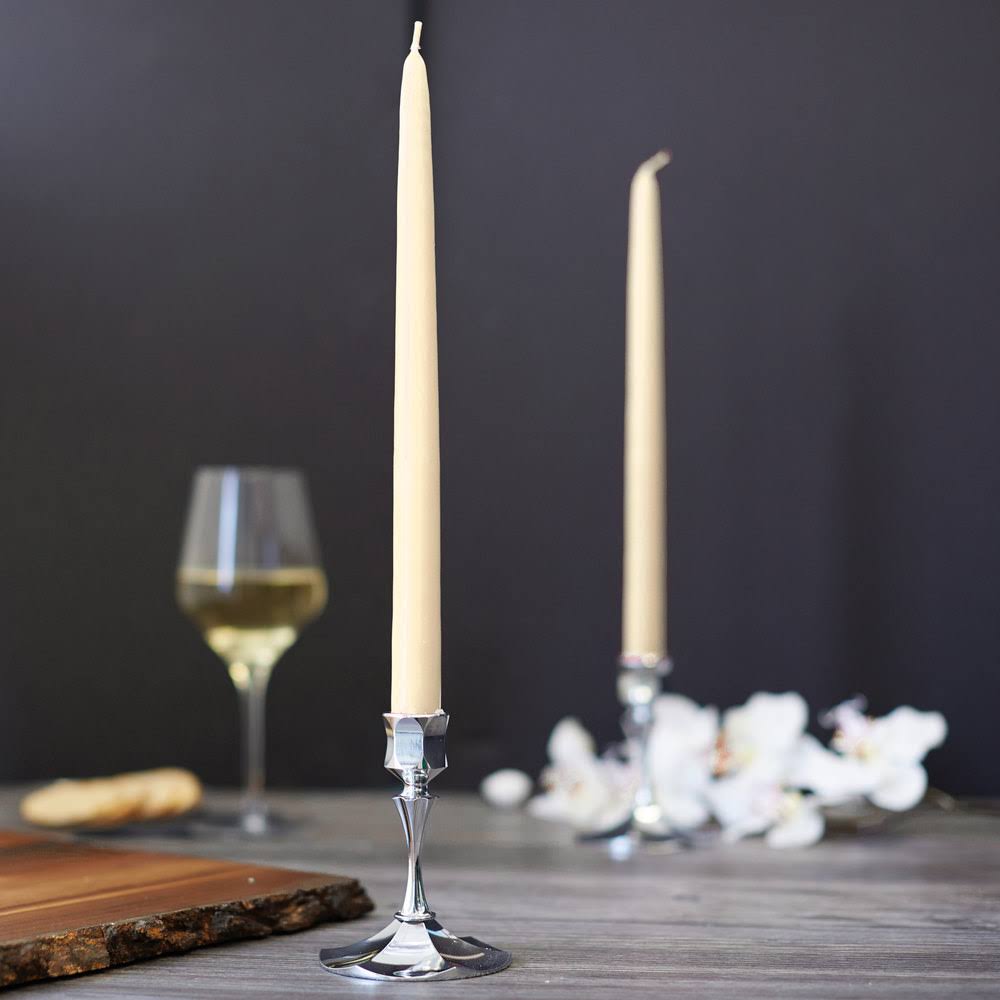 Ivory 12 Hour Taper Candle K838