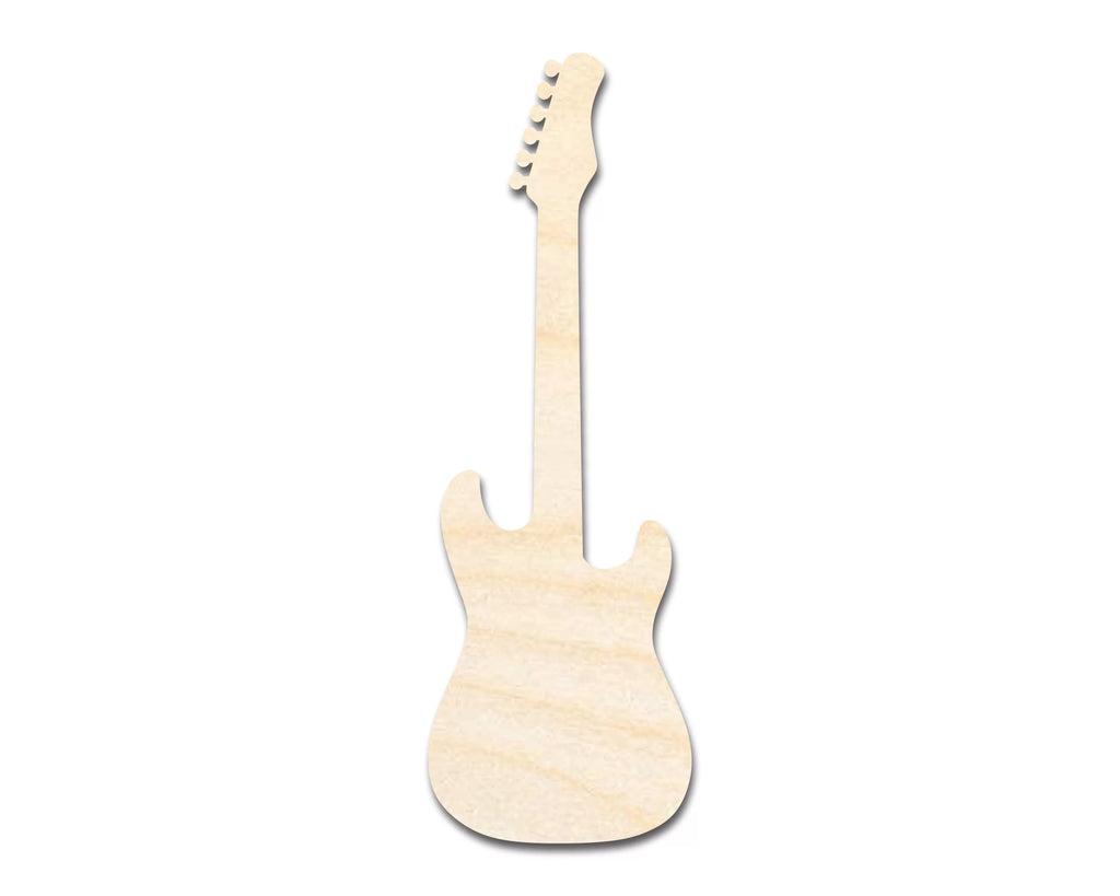 Unfinished Wood Electric Guitar Shape H6409
