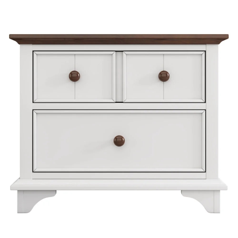 2 Pieces Queen Murphy Bed and Nightstand R949
