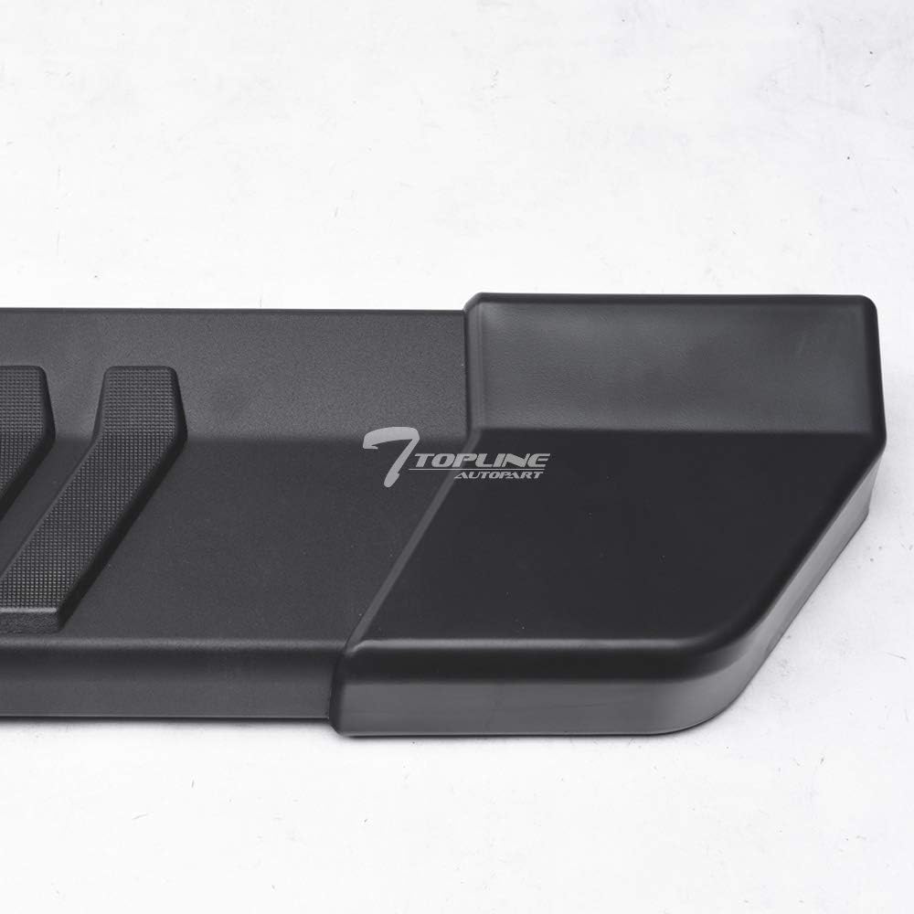 Matte Black Aluminum Running Boards for Extended Cab F49397