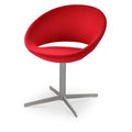 Red Papasan Swivel Chair O486
