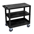 Black Cart with Shelves Q932