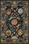 Black Multi 9'3 x 13' Rug G5766