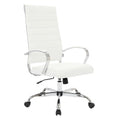 High-Back Leather Office Chair V843