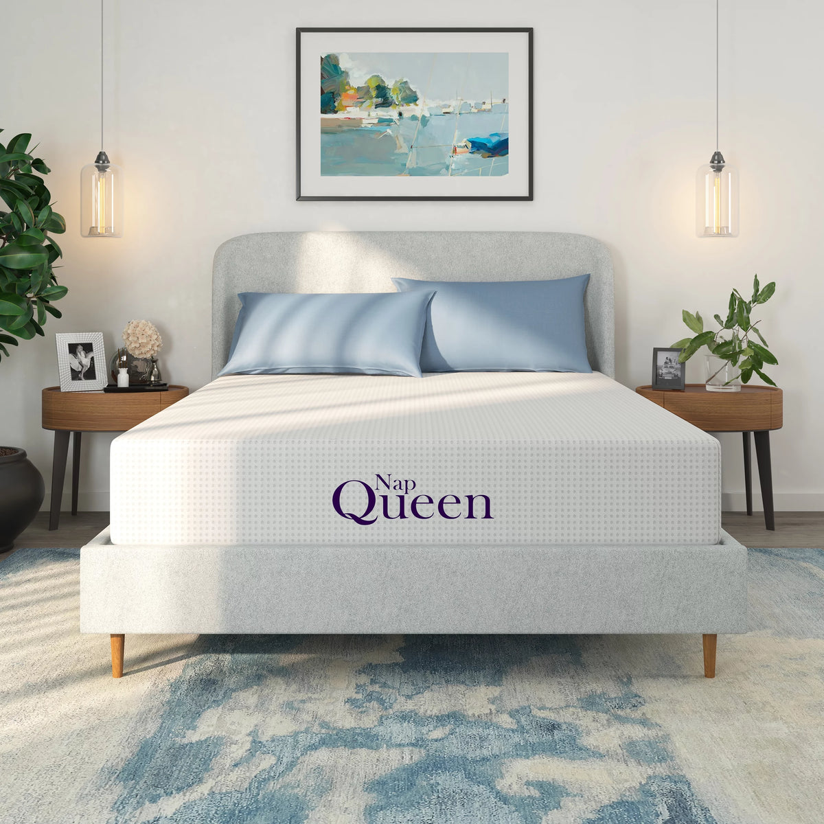 Twin XL Charcoal Memory Foam Mattress H309037