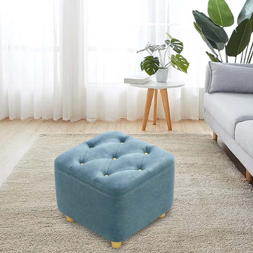 Square Non Slip Footstool Ottoman S94012