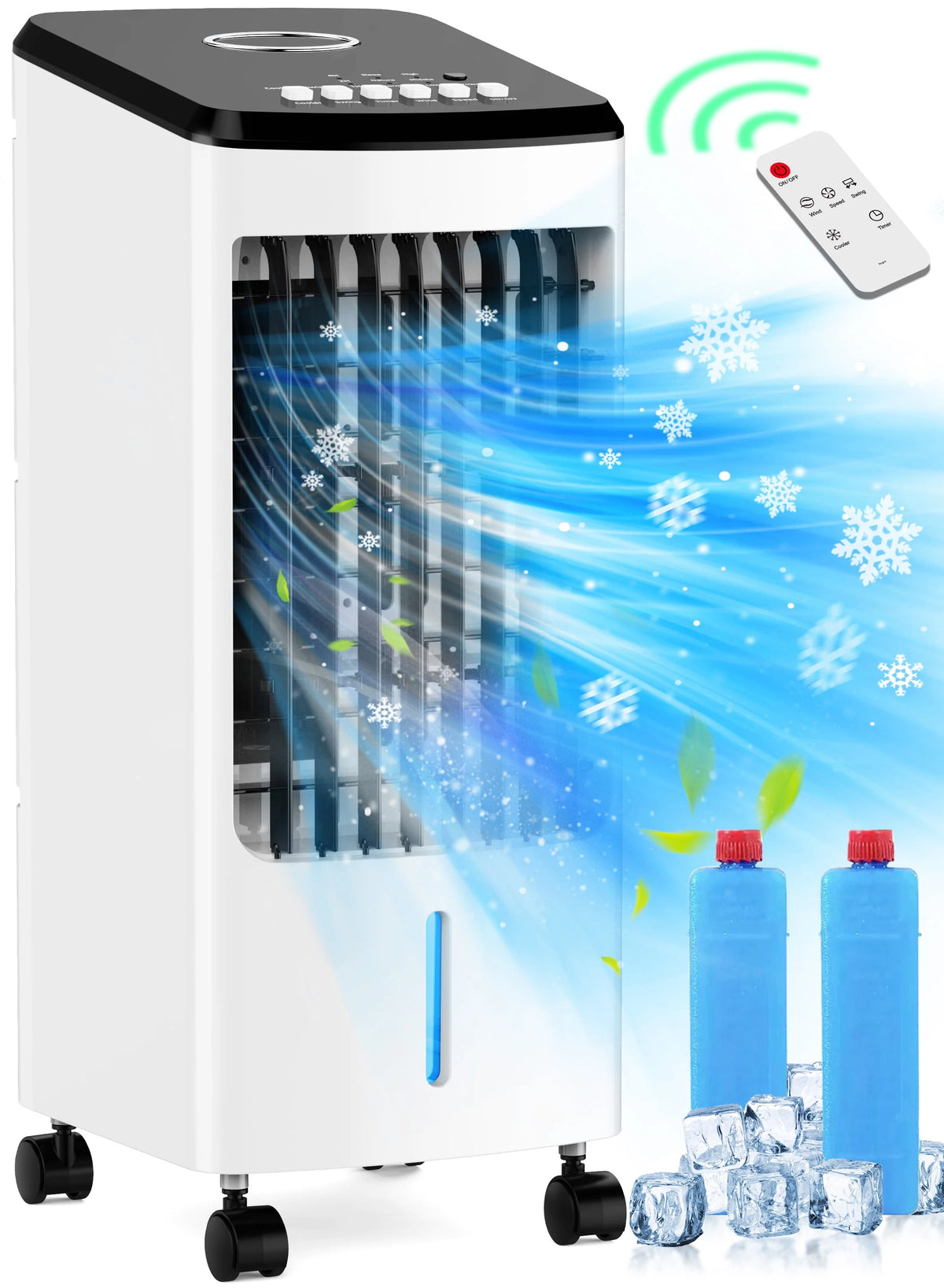 Portable Evaporative Air Cooler 3 Speeds O4583