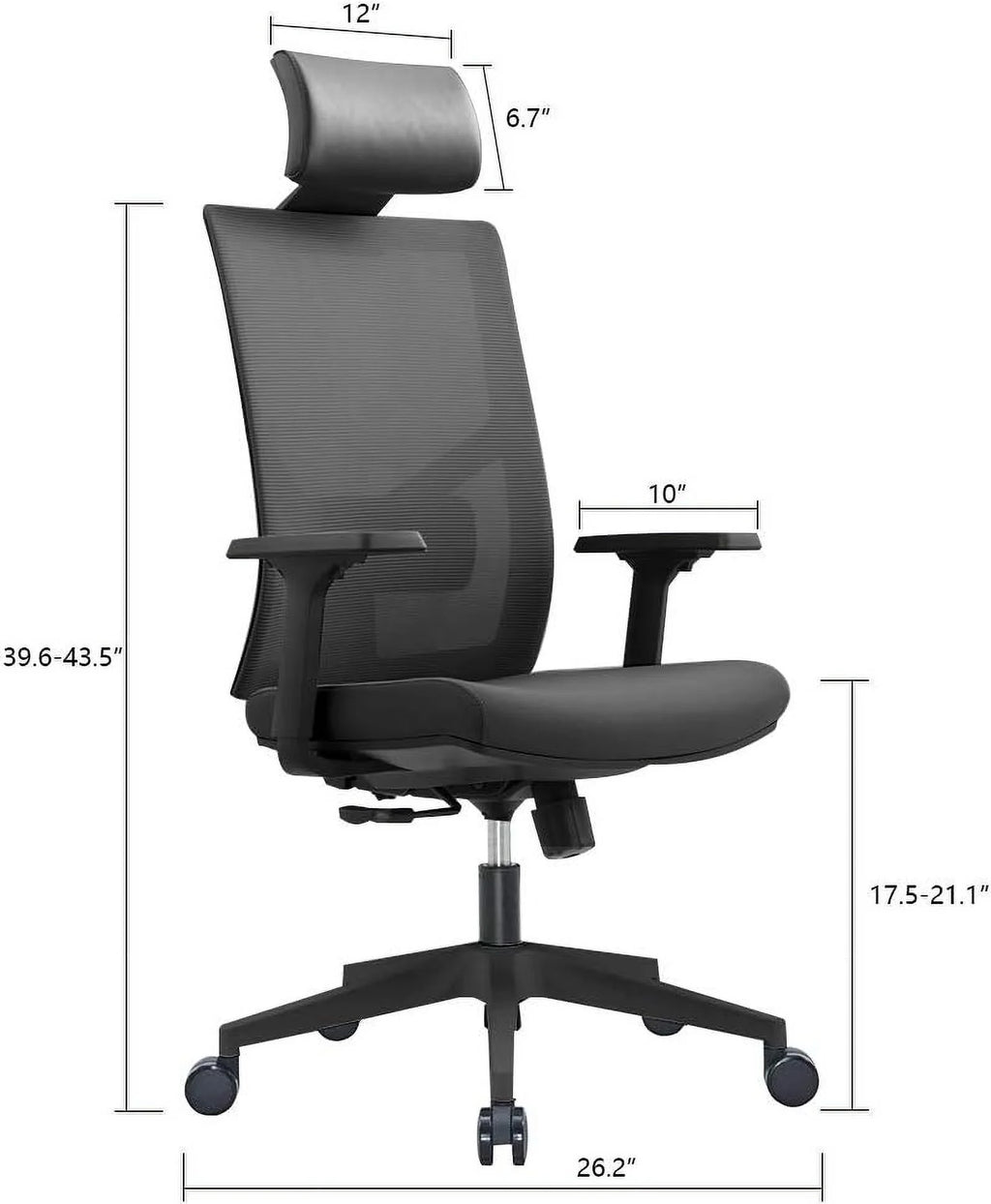 Ergonomic Mesh Office Chair with Lumbar Support G69534