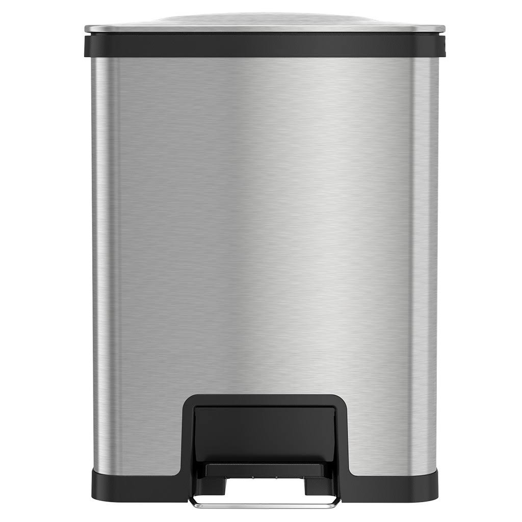 13 Gallon Stainless Steel Step Trash Can T781215