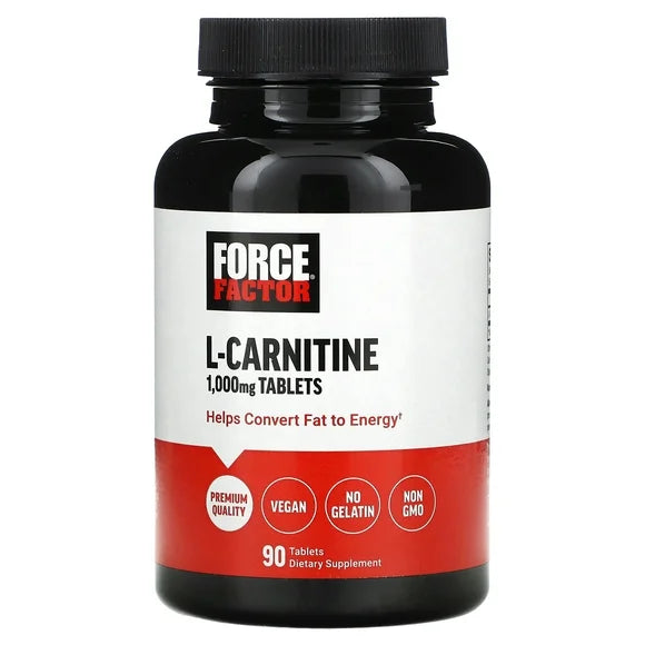 L-Carnitine 1,000 mg 90 Tablets K183682