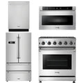 30 Propane Gas Range, Microwave, Refrigerator, Dishwasher M57794