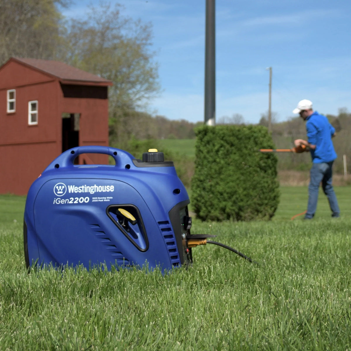 2200 Peak Watt Portable Gas Inverter Generator A357704