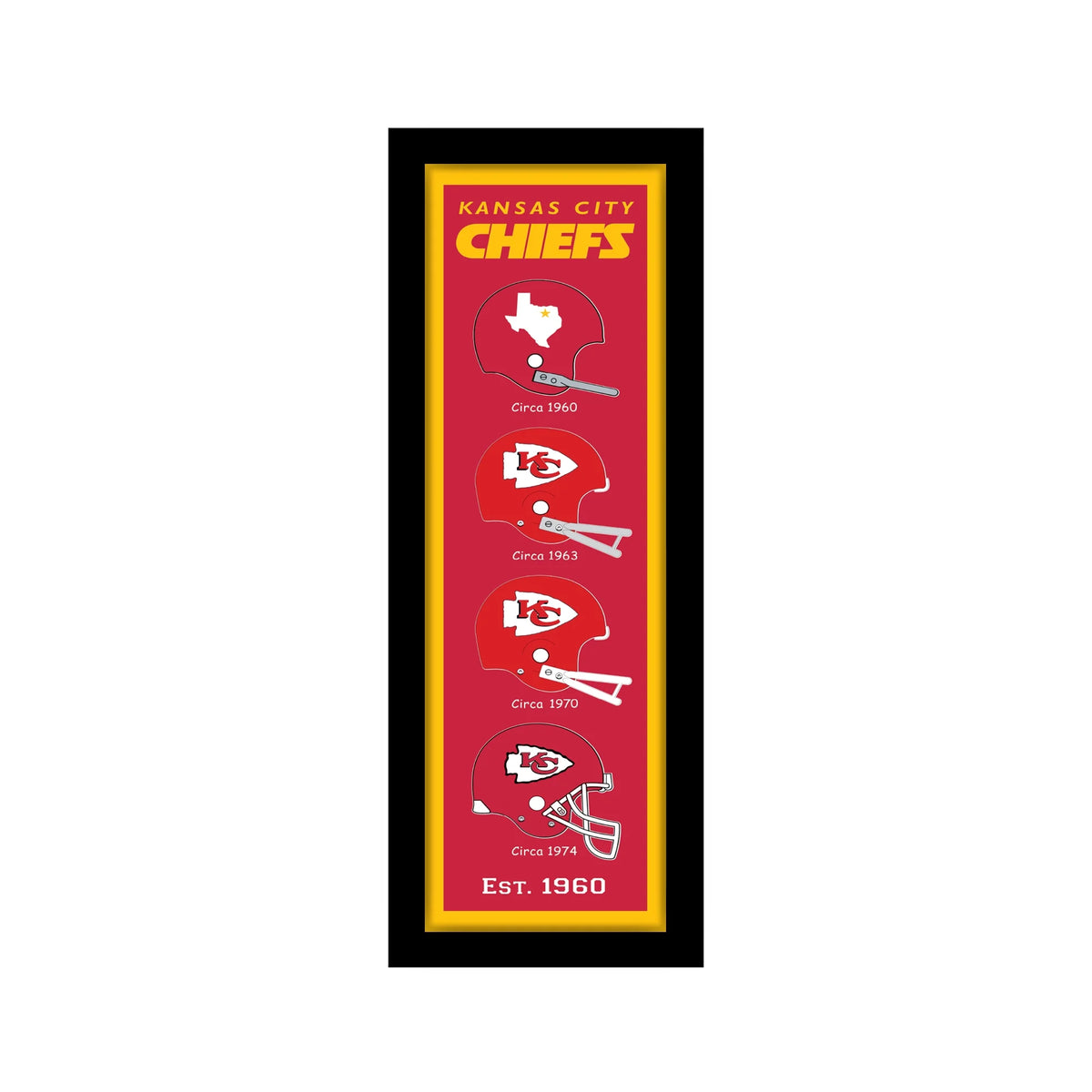 Helmet Framed Banner B833