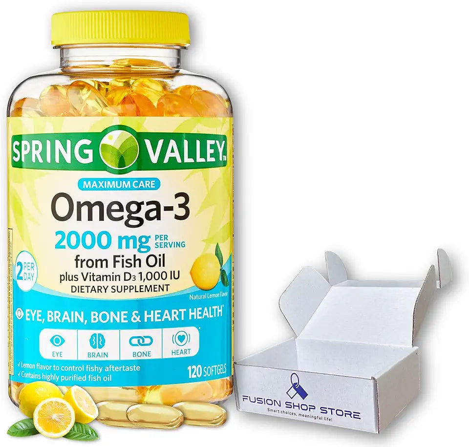 Omega 3 2000mg Fish Oil 120 softgels K98460