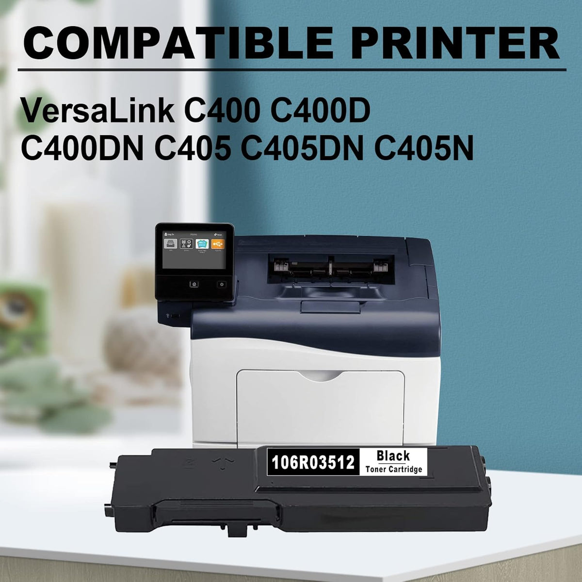 2 Pack Compatible Black Toner Cartridge R934