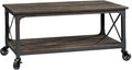 Carbon Oak Finish Coffee Table C951