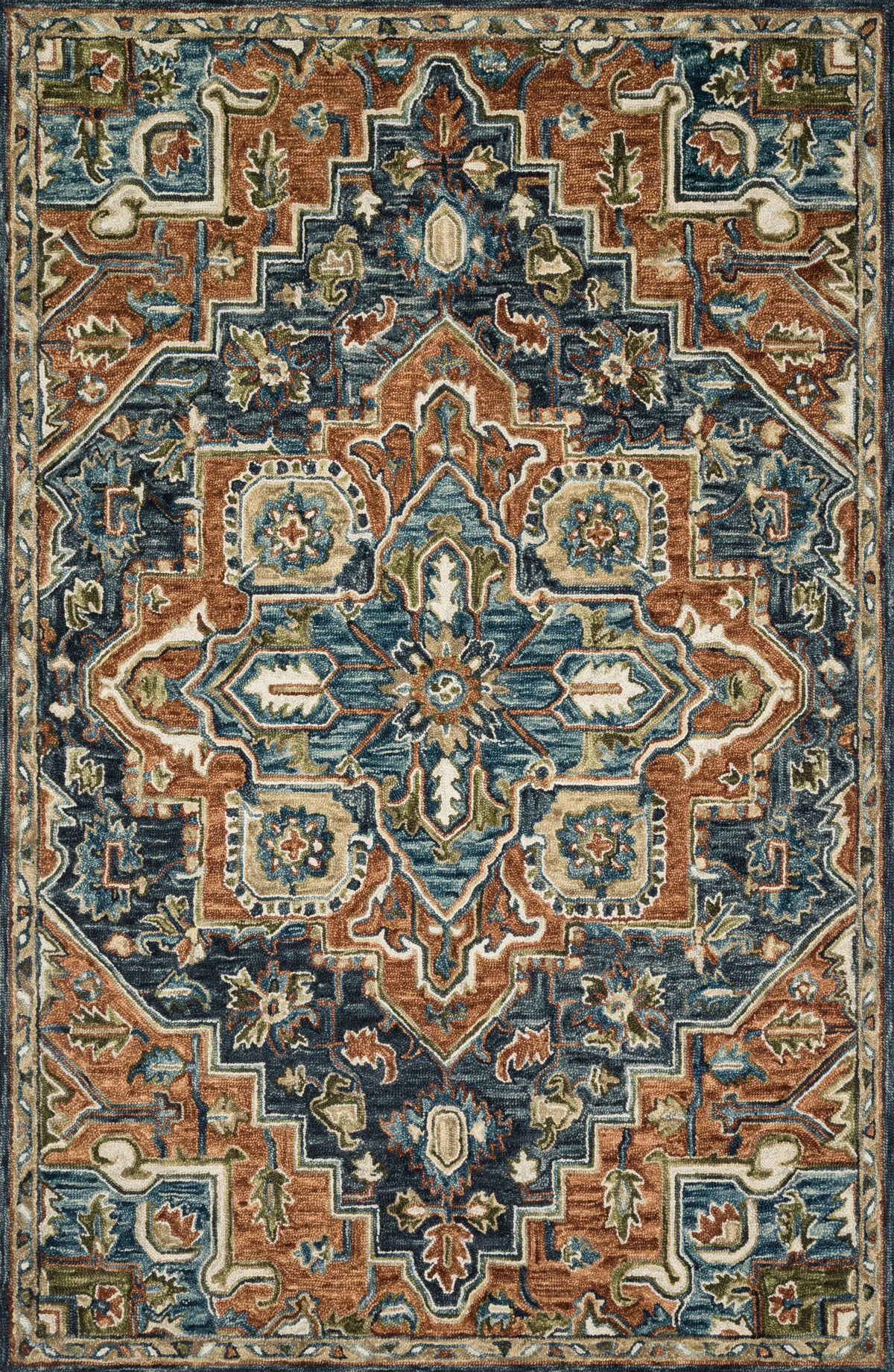 Rust Multi 9'3 x 13' Rug N696204