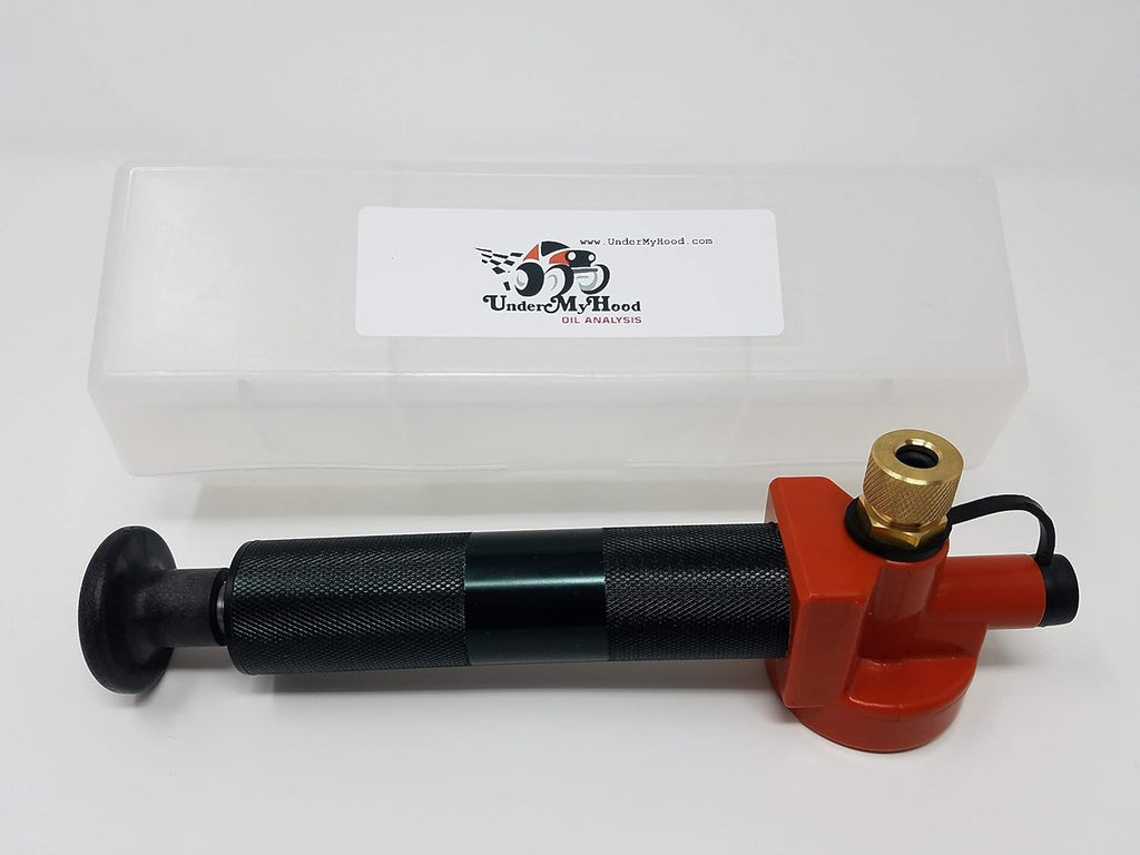 Oil Analysis Sample Pump with Storage Case and LDPE Tubing Pack of 2 O897926