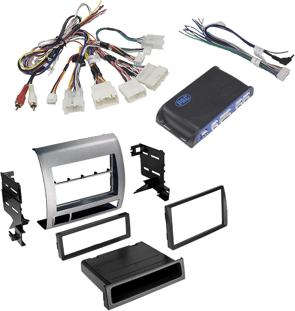 Silver Double or Single DIN Install Package W37796