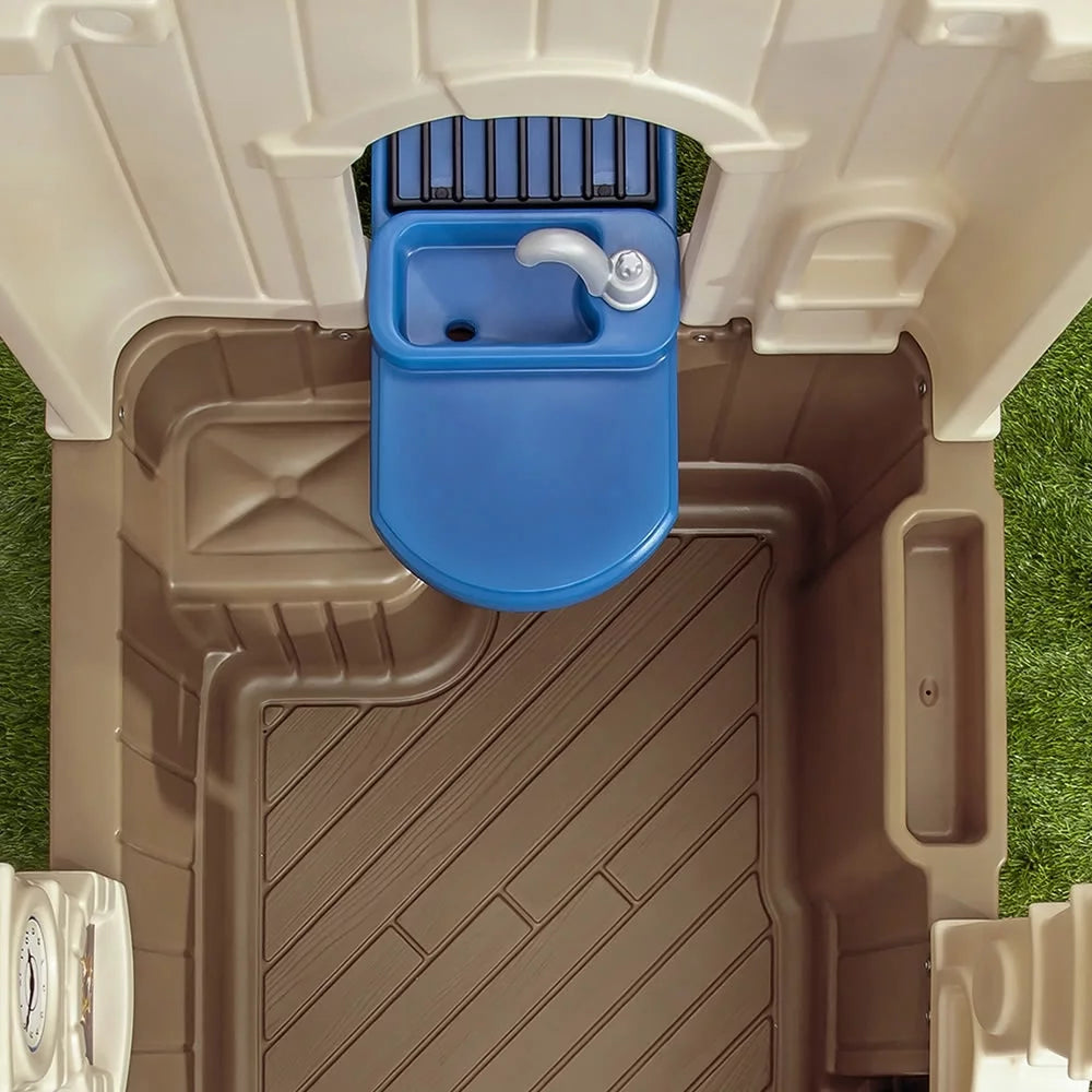 Brown Plastic Kids Playhouse M53902