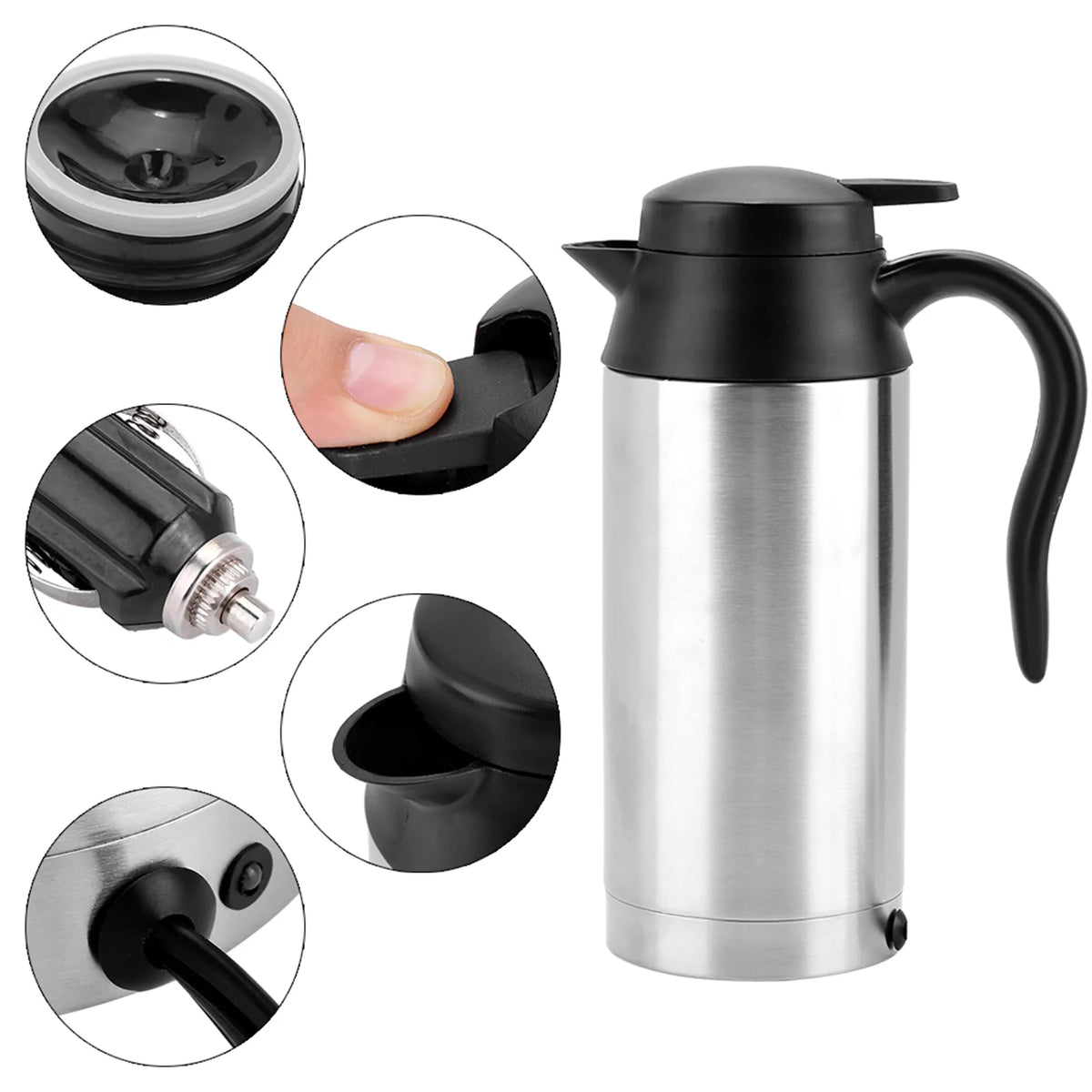 750ml 24V Portable Car Water Heater Bottle R751
