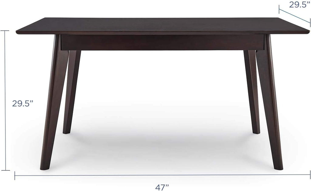 69 Rectangle Cappuccino Dining Table H503