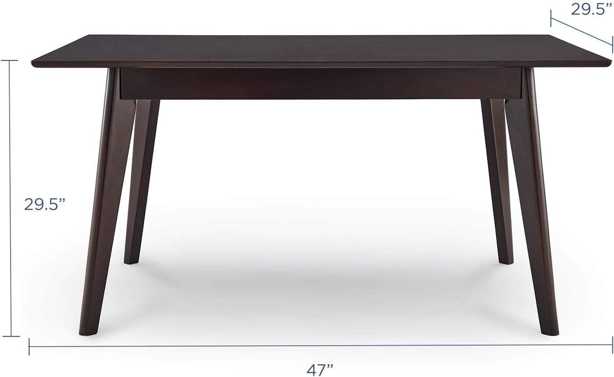 69 Rectangle Cappuccino Dining Table H503