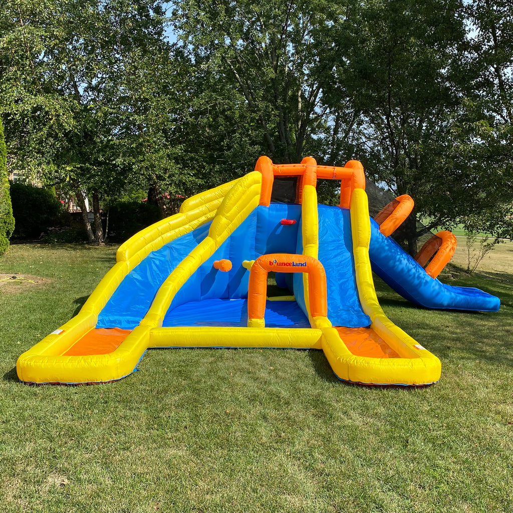Triple Water Slides and Pool Water Park N295719